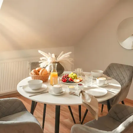 公寓 Milpau Bottrop1 - Zentrales, Modernes Design-apartment - Smart Tv, Nespresso, Fuer 4 Personen 博特罗普