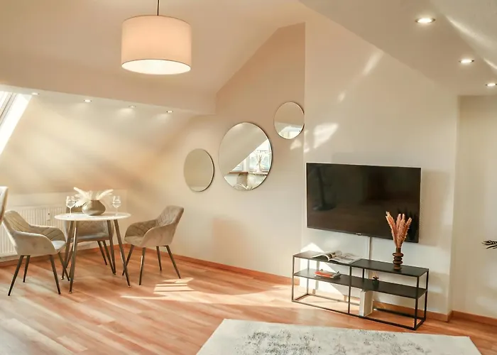 Milpau Bottrop1 - Zentrales, Modernes Design-apartment - Smart Tv, Nespresso, Fuer 4 Personen 公寓 *