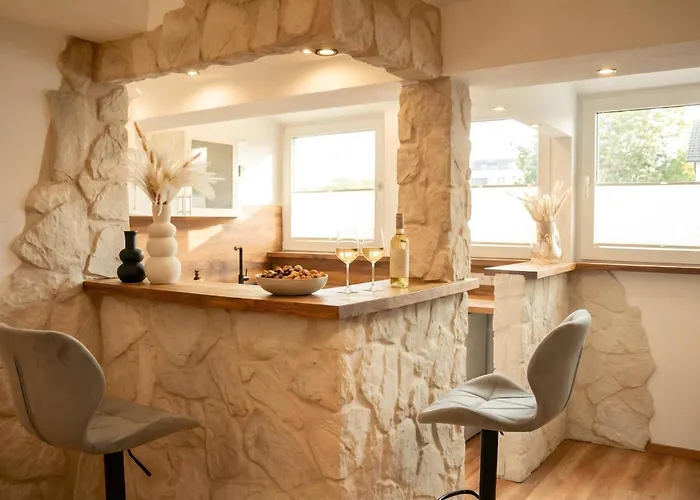 Milpau Bottrop1 - Zentrales, Modernes Design-apartment - Smart Tv, Nespresso, Fuer 4 Personen 公寓 博特罗普